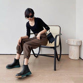 Botas de cuero Lien